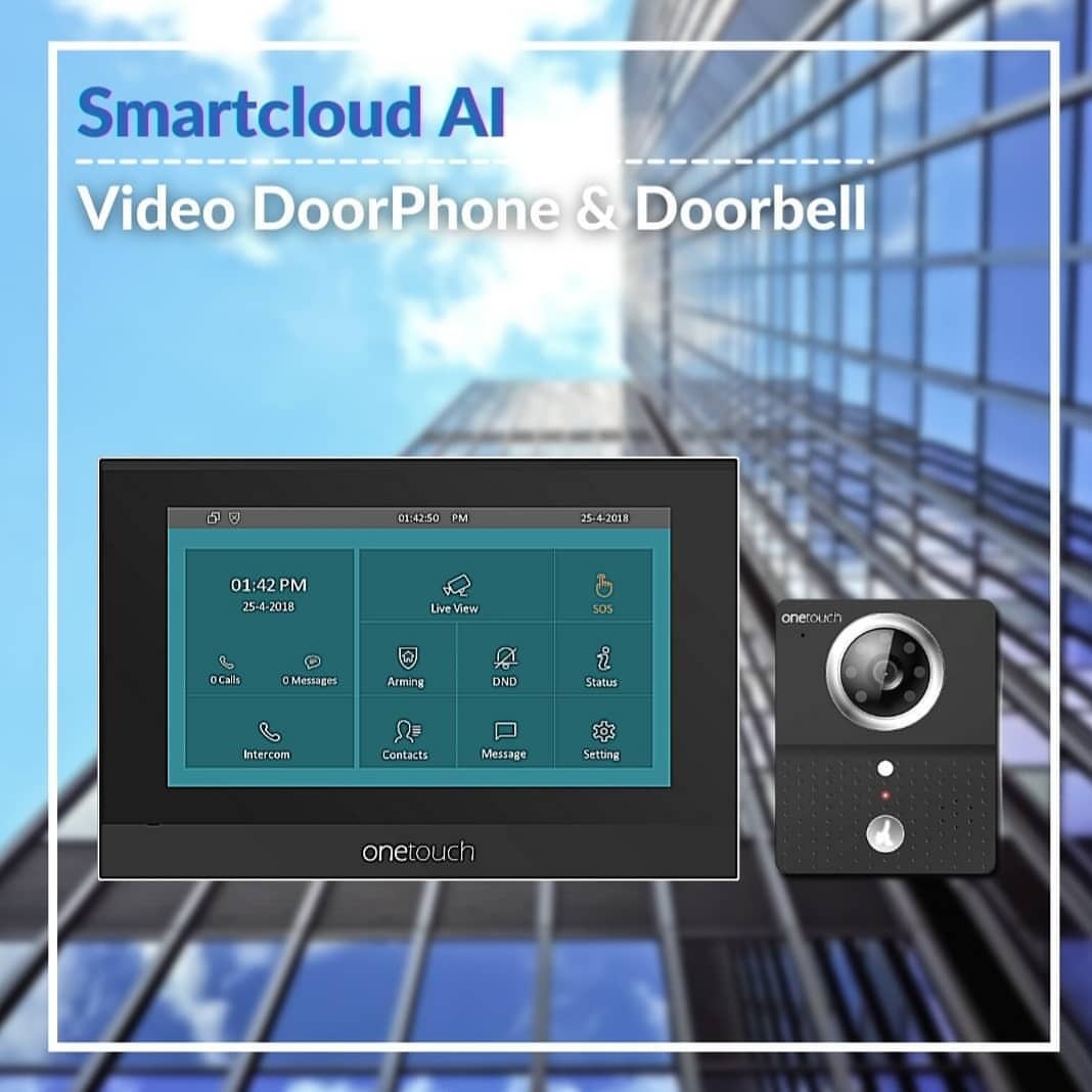 Onetouch Smart Video Door Phones now available in Chennai.
IP Video Door phone with access and control from Indoor Monitor and Mobile phone. Supports #8 Alarm Zone for Glass break, Door Sensor, Gas leak Sensor. Supports Electric and Electronic Door...