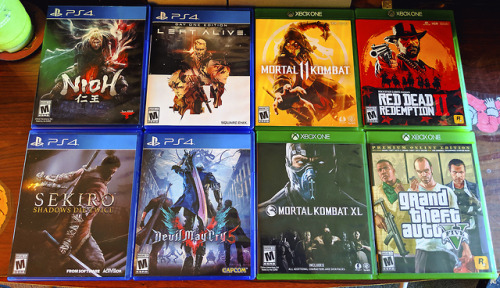 So many video games over the past few months…and this isn’t even all of it!I’m so happy to have most
