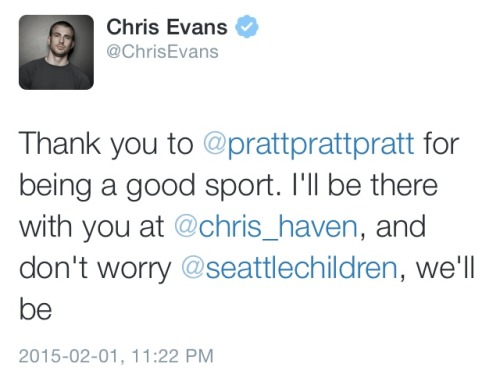 ohcaptainmycaptain1918:  I’m pretty sure none of us expected anything less with this tweet