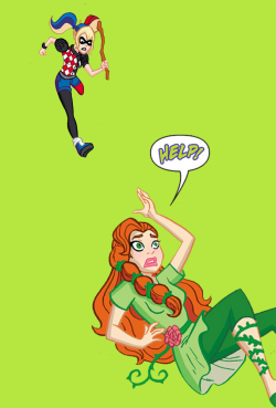 Chaos-Defies-Imagination:harley And Ivy - Dc Super Hero Girls