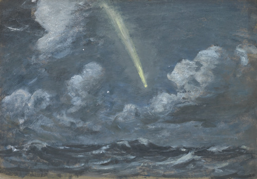 John Everett - A comet - late 19th c. to early 20th c. - via the National Maritime Museum