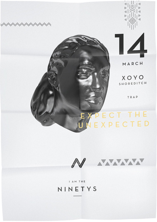 Identity for The Ninetys (London music producer) by the very talented Anton Burmistrov.