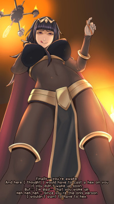 shemaledickflapping:  rimviolet: [Fire Emblem Awakening : Tharja] The person who has asked for this commission waited for about four months from the consultation of the first request.However, it took only 9 days to complete the work.Eventually it took
