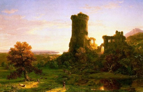 The Past and The Present, by Thomas Cole (1838)