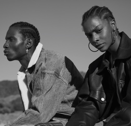 pocmodels:  Karly Loyce & Adonis Bosso photographed by Pierre Toussaint