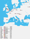 Europe’s biggest cities in 1900
Related: Largest European cities in 1600 AD.