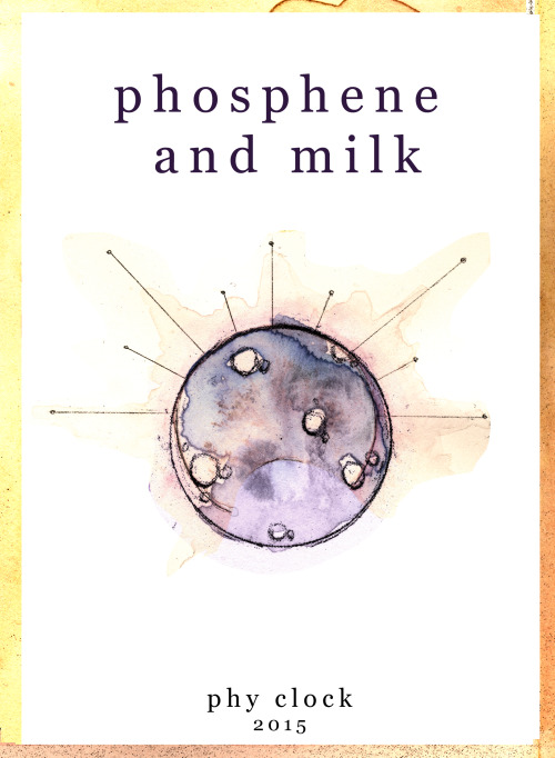 “phosphene and milk” is a character development zine for my comic, MORPHO + BELLFLOWER, now en