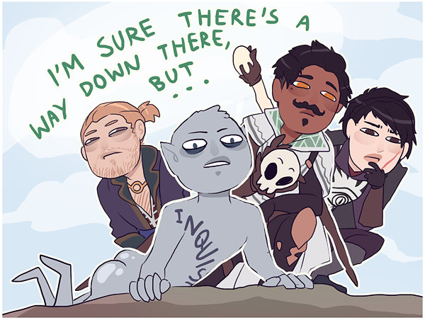 mmthemayoarts:  Everytime I go back to DA:I after a long break I get annoyed by some