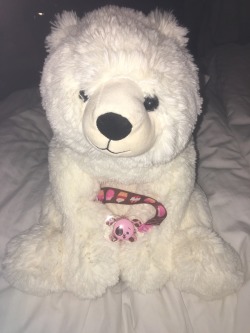 My daddy bought me the cutest new teddy! 😍 I’m a little, big age 19, little age varies. I’m new to tumblr and would love to make lots of new friends! I follow back! ☺️😌 My blog can be NSFW at times and I don’t want anyone underage to follow