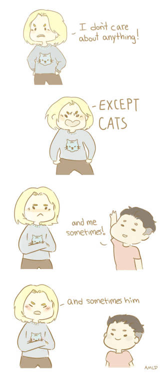 sweatersex: yurio doesn’t care about anything-except cats-and otabek And Yuri retiring.