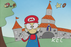 rockosedits:Super Mario 64 in Rocko’s Modern