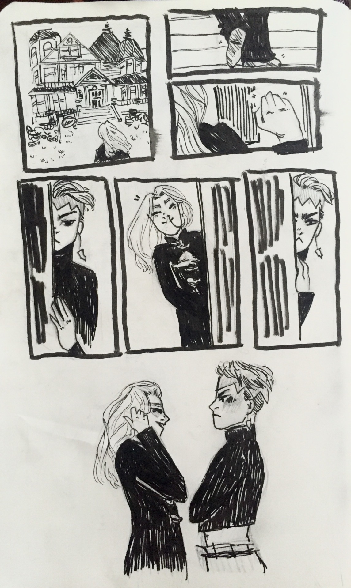 artisticadelle:  “it’s so nice to finally meet you as a person!”  “… you