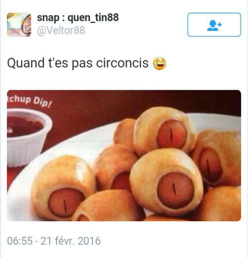 pro-circoncision: “When you’re not circumcised” Tellement vrai ! x) Lol