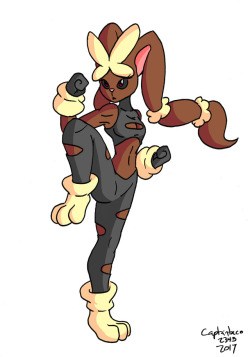 Anthro Mega Lopunny.