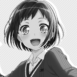 (x x x  x x x  x x x)black and white tsugumi hazawa icons(more w/ credits under the cut)- 