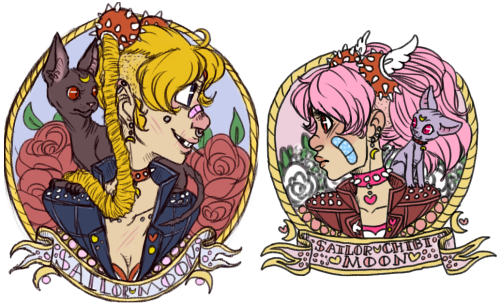 cannibalsharkchan:  I WANTED TO WAIT UNTIL I DID MAMORU BEFORE I REPOSTED THE OTHERS SO HERE WE ARE all my alt fashion sailor scouts!!! you can get them here on my redbubble!!! (mamoru will be up there soon)  THIS IS MEGA AWESOME <3 _ <3 