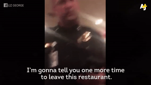 c-bassmeow:lagonegirl:Two women were kicked out of a restaurant by police. They say it’s because the