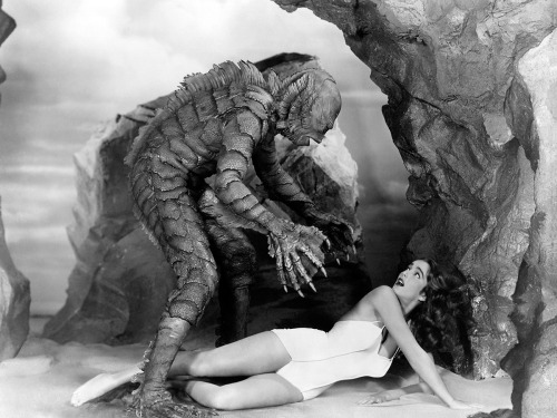 Ben Chapman, Julie Adams / publicity still for Jack Arnold’s Creature from the Black Lagoon (1954)