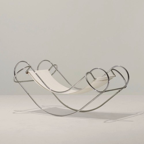 lovefrenchisbetter:Jean Michel Sanejouand Symétrique Rocking Chair