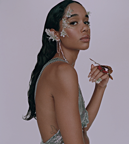 y-ennefers: Laura Harrier by Angelo Pennetta for W Magazine (2019)