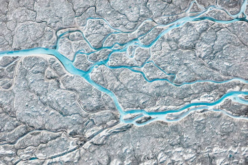 jedavu:  Breathtaking Aerial Views of Melting Ice Sheet in Greenland  Global warming and its thousan
