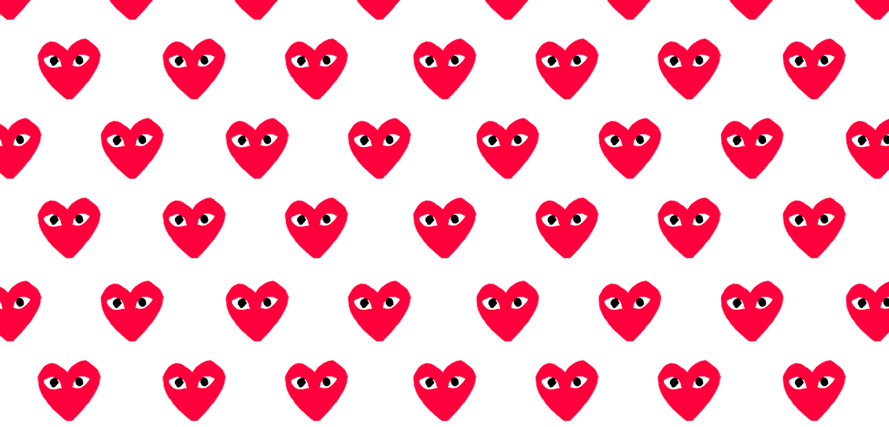comme des garcons logo transparent