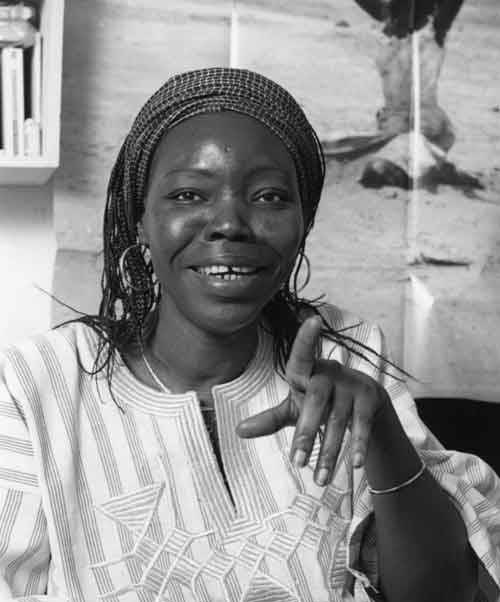 dynamicafrica:Born in 1943 in Dakar, Senegal to a Serer family, filmmaker, ethnologist, model and ac