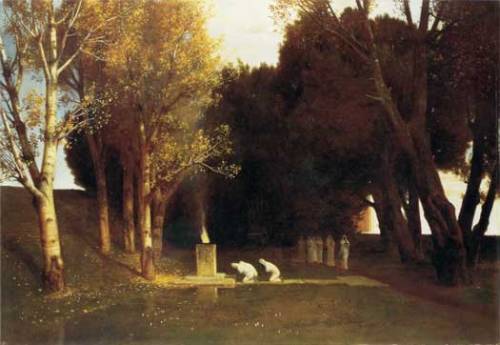 The Sacred Wood (AKA The Sacred Grove) by Arnold Böcklin