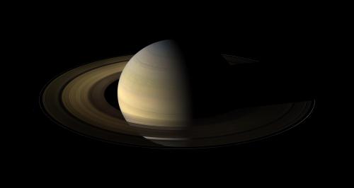 galactic-centre: Saturn at Equinox Credit: Cassini Imaging Team, ISS, JPL, ESA, NASA