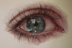 urhajos:  Eye painting by gimmegammi   Amazing