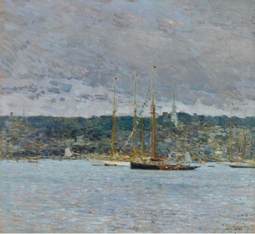 Newport  -   Frederick Childe Hassam 1901 Impressionism