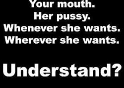 Understand? Hell, that&rsquo;s one of my life mottos!