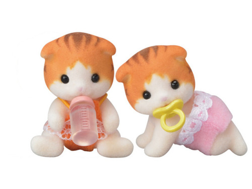 unscentedbabylotion:calico critters twins sets