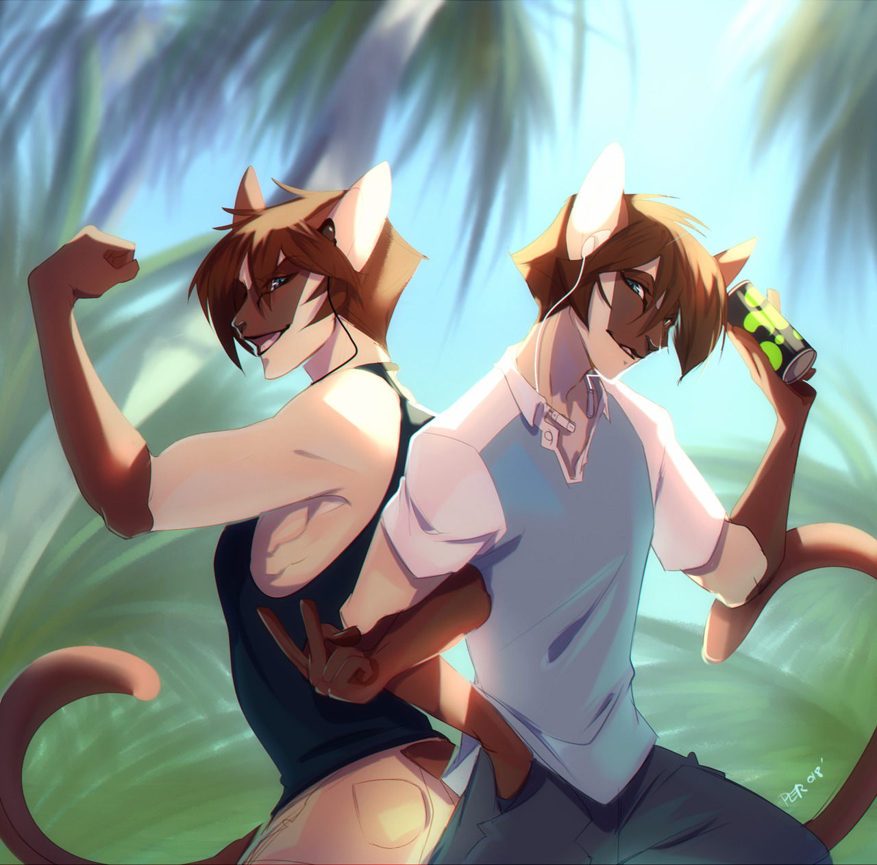 catslovewatercomic:  Happy Birthday BOYS I’M SORRU for forgetting
