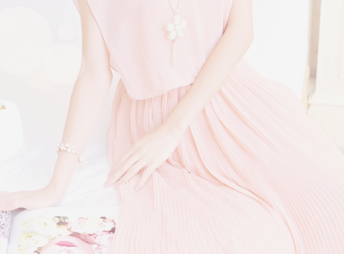 keitoom:pancakeu:Chiffon Maxi Dresspastel blog (◕‿◕✿)