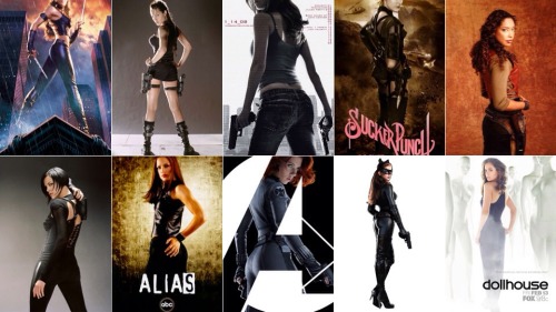 zephtali:mjwatson:end the movie poster pose enabling the audience a view of both the female characte