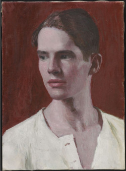 somanyhumanbeings:  John Calvin Stevens, Portrait of a Young Man in a White Shirt (c. 1920s)