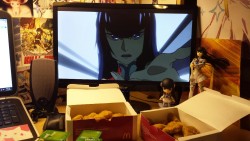 satsukitomoe:me, satsuki, and 40 chicken