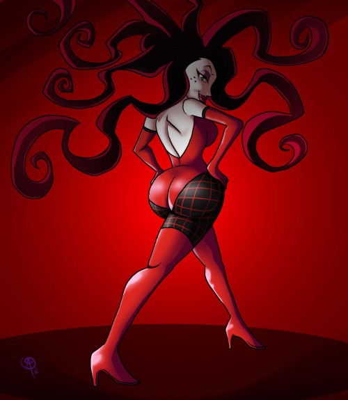 XXX chillguydraws:  Sedusa, super villainess photo