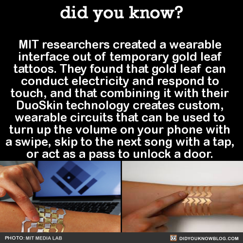 did-you-kno - MIT researchers created a wearable interface out...