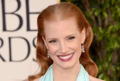 Jessica Chastain at the Golden Globes
Lash Extensions by Liliana Felleti