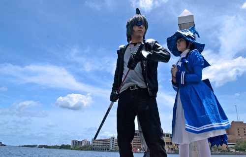 manlybadasshero:Some photos from a Metrocon 2015 photoshoot on the convention docks. In between all 