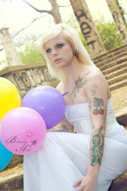 elbruztr:  tattooed bride by BloodyKissAtNight