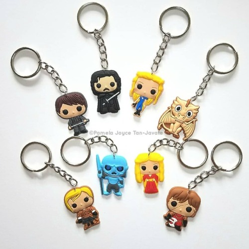 Game of Thrones Keychains (Limited Stock) now available: www.charmed.etsy.com WINTER IS COMING. #Jon