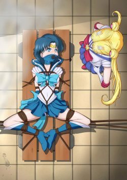 Sailor Mercury Bondage