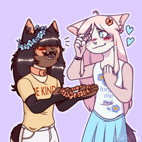 a commission! some flowers and some love for youhere’s a speedpaint: www.youtube.com/watch?v