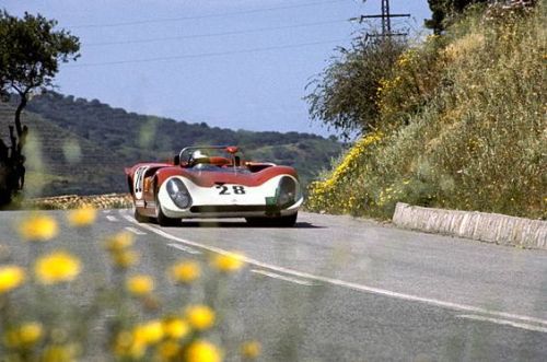 motorsportsarchives:Piers Courage Alfa Romeo T33 Targa Florio, Sicily 1970.