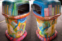 caracasshots:  Trash Can Art | La Castellana