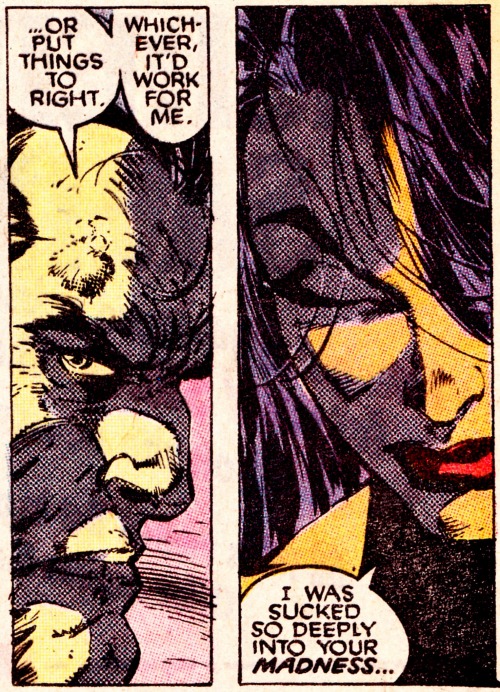 jthenr-comics-vault:  Psylocke & WolverineUNCANNY X-MEN #258 (Feb. 1990)Art by Jim Lee (pencils) Scott Williams (inks) & Glynis Oliver (colors)Words by Chris Claremont