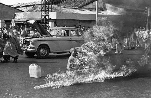 sixpenceee:  The Burning Monk Thích Quảng Đức, was a Vietnamese Mahayana Buddhist